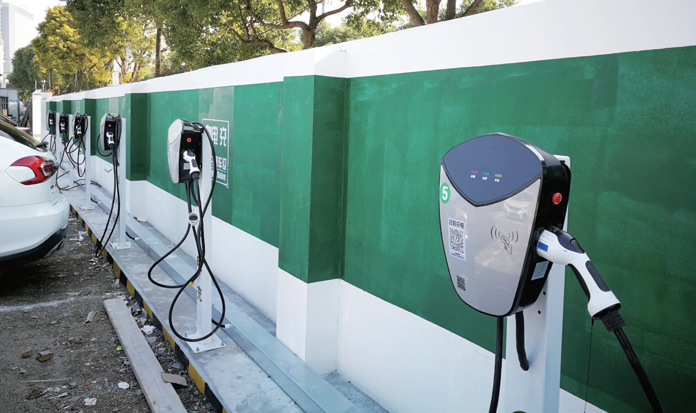 上海e充電停車場項目充電站